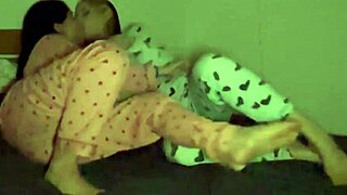 my soft caresses turned into wild lesbian fucking