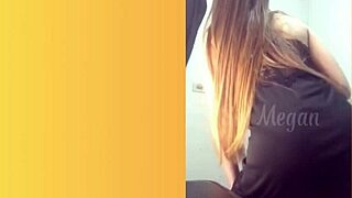 hidden cam catches skinny redhead sol megan fire dancing in lingerie while repairman fixes computer part 03