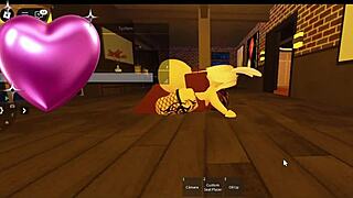 Snowbunny Trembles in Fear and Desire Meeting Monster BBC in Roblox