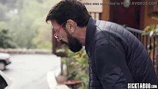 Sext teen Athena Faris pussy pounded hard by stranger's monster penis