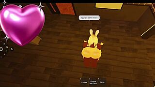 Snowbunny Trembles in Fear and Desire Meeting Monster BBC in Roblox