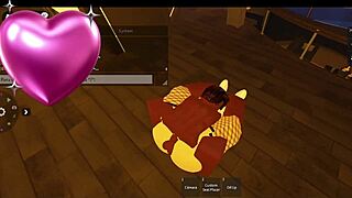 Snowbunny Trembles in Fear and Desire Meeting Monster BBC in Roblox