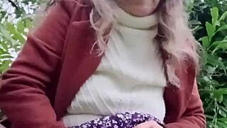 My slave exposed humiliated walking city streets yesterday