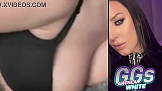 damn angela white's huge natural tits make fleshlite rides cumshot worthy 5 stars