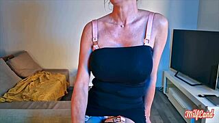 Victoria Belle Cougar Takes Double Anal Penetration From Two Studs In Lingerie