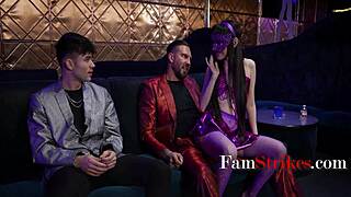 ronnie violet pleads with stepdad stepbro over secret stripper life quinton james enzo east