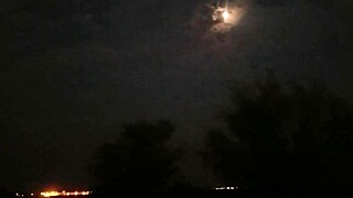 couple sneaks blowjob by the lake then bangs in desert heat outdoors