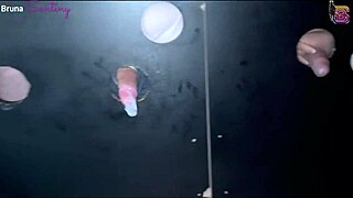 Cuckold Gloryhole Whore Sucks Monster Cocks Cums on Them Hubby Films Only