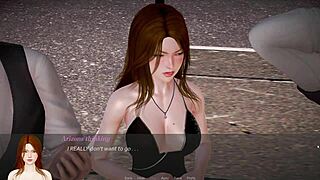 arizona unbridled keeps heating up in part 3 with those big redhead tits bouncing wild