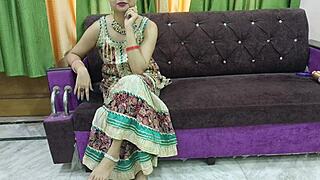 Caught beautiful bhabhi's hidden creampie fuck by sneaky teen boy?