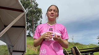 gym time first but suck best friend's milk out 😏💦 majoblonde lechita