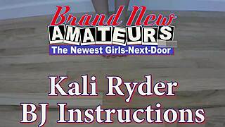 brunette inked cutie kali ryder deepthroats cock before swallowing huge cumshot