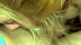 Skinny Blonde Gags On Dick Deepthroat In Outdoor Woods