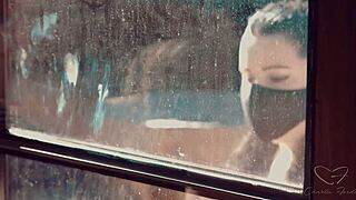 Charlie forde needy lesbian fingers wet pussy toys big tits in lingerie