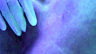 she's craving a big juicy cock during her solo massage