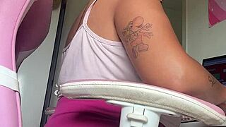 Chubby Girl Loud Natural Farts Home Office Desk Vibes