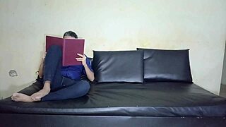 Gina fucks her son behind clueless cuckold dad bent over with big ass shaking wildly