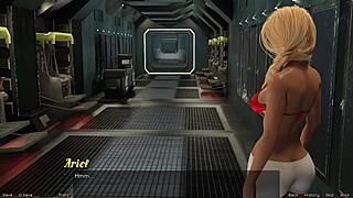 stranded in space 34 hide n seek turns steamy with cute virgin blonde in sexy outfit